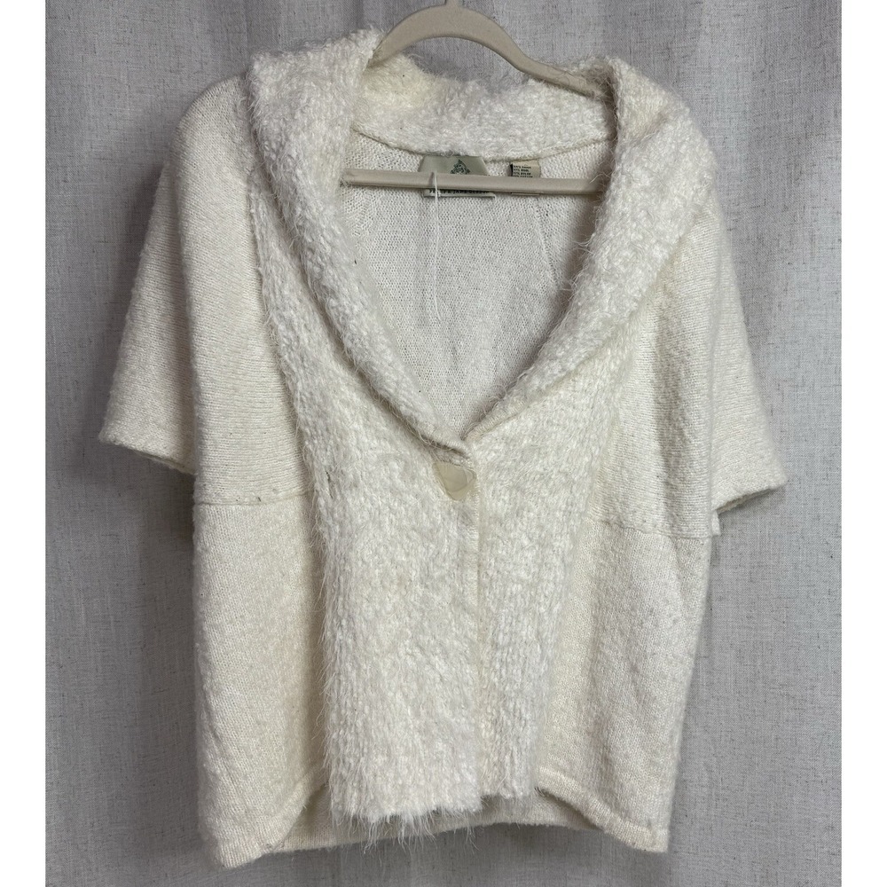 Vtg Design Options PHILIP & JANE GORDON Novelty M Women's Cardigan Sweater Wool